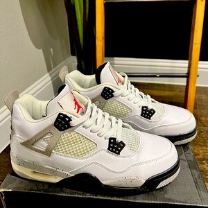 Air Jordan 4 Retro White Cement